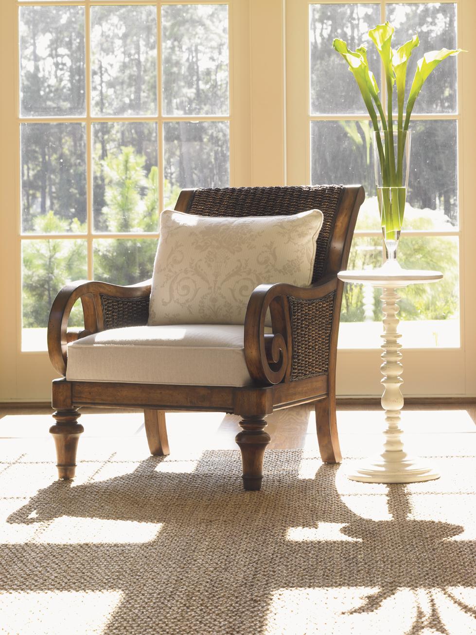 Lexington Upholstery 7320 11 Marin Chair Loose Back Water